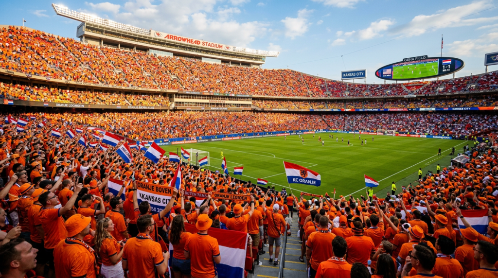 Netherlands at the 2026 World Cup in Kansas City - KC World Cup 2026
