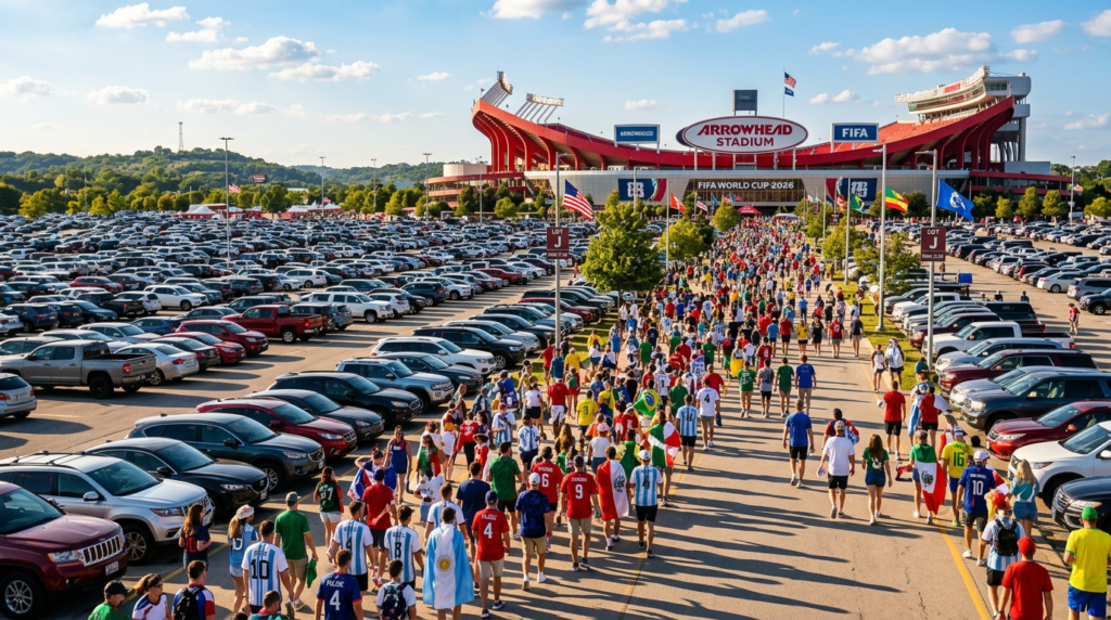 World Cup Kansas City Parking Guide – Arrowhead Stadium Lots, Routes & Tips - KC World Cup 2026