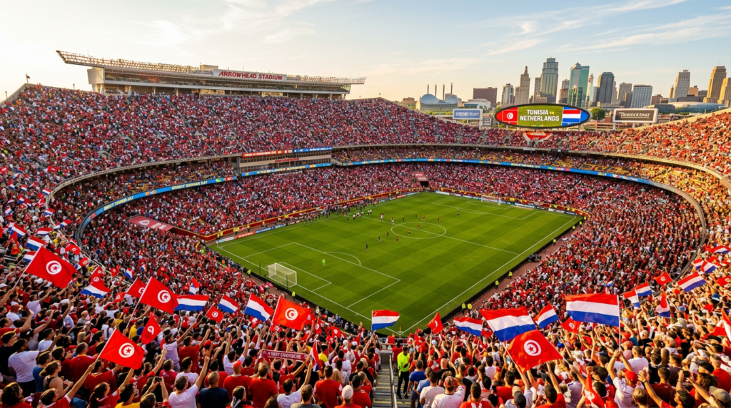 Tunisia vs Netherlands in Kansas City – World Cup 2026 Match Guide - KC World Cup 2026
